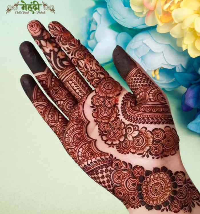 Flower Mehndi Design
