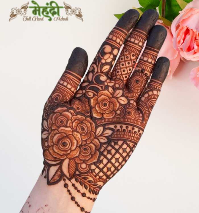 Flower Mehndi Designs