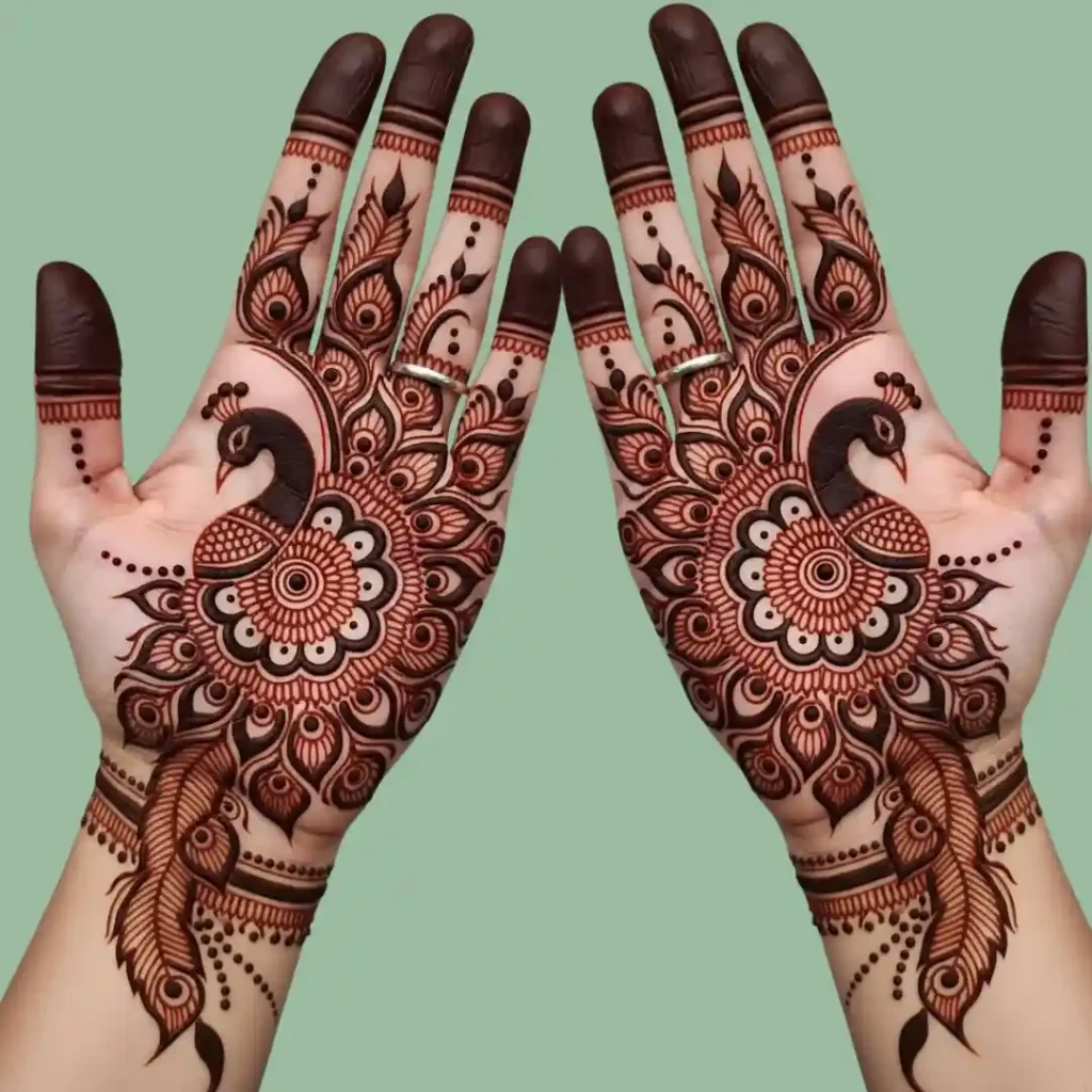 Engagement Mehndi Design