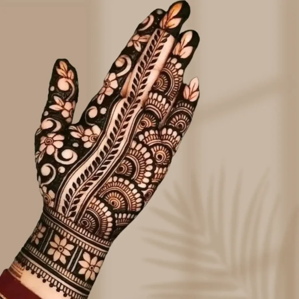 Engagement Mehndi Design