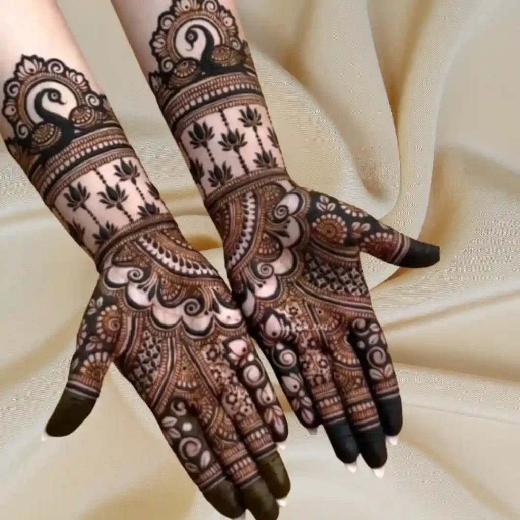 Engagement Mehndi Design