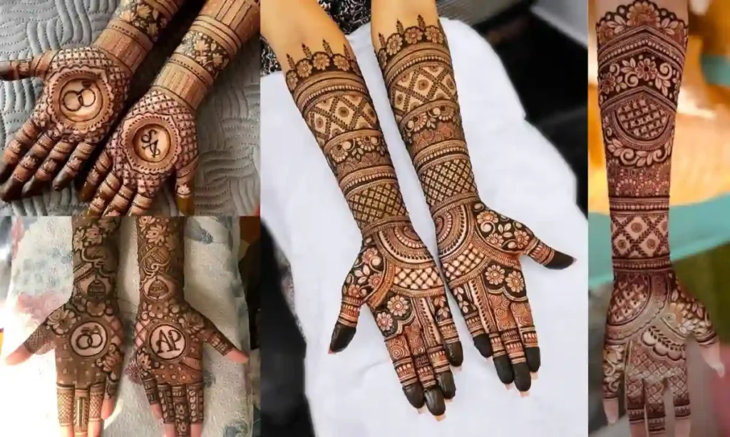 Engagement Mehndi Design