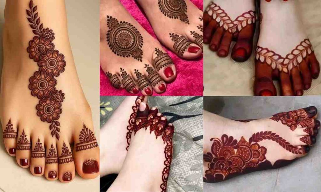 Pair Ki Mehndi Design