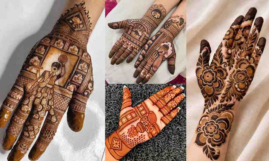 Karva Chauth Mehndi Design Easy Full Hand