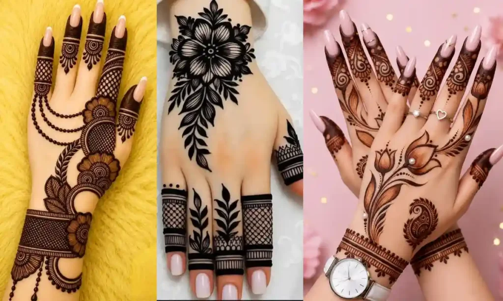Arabic Mehndi Design Back Hand